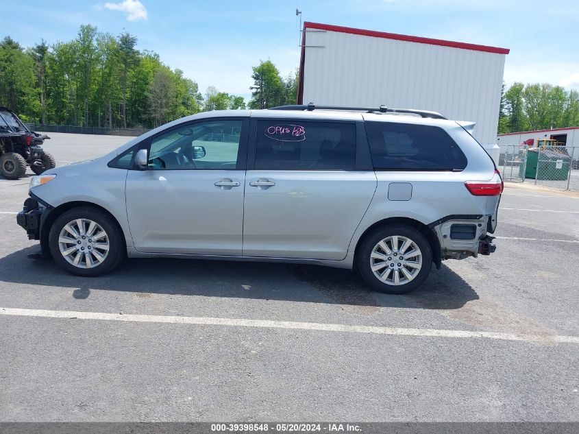 2015 Toyota Sienna Le 7 Passenger VIN: 5TDJK3DC2FS110994 Lot: 39398548