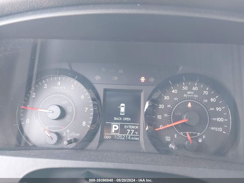 2015 Toyota Sienna Le 7 Passenger VIN: 5TDJK3DC2FS110994 Lot: 39398548