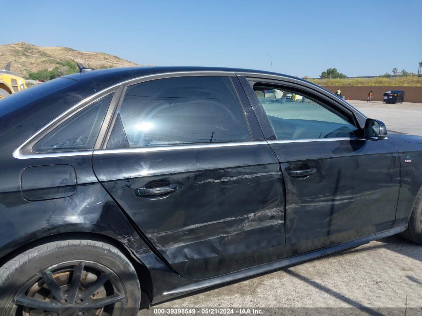 2015 Audi A4 2.0T Premium VIN: WAUAFAFL2FN025114 Lot: 39398549