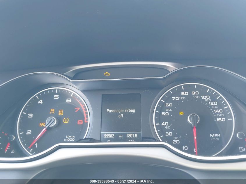 2015 Audi A4 2.0T Premium VIN: WAUAFAFL2FN025114 Lot: 39398549