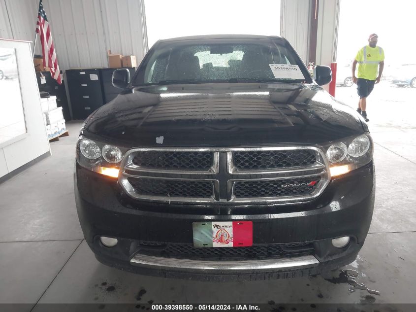 2013 Dodge Durango Sxt VIN: 1C4RDJAG1DC693730 Lot: 39398550