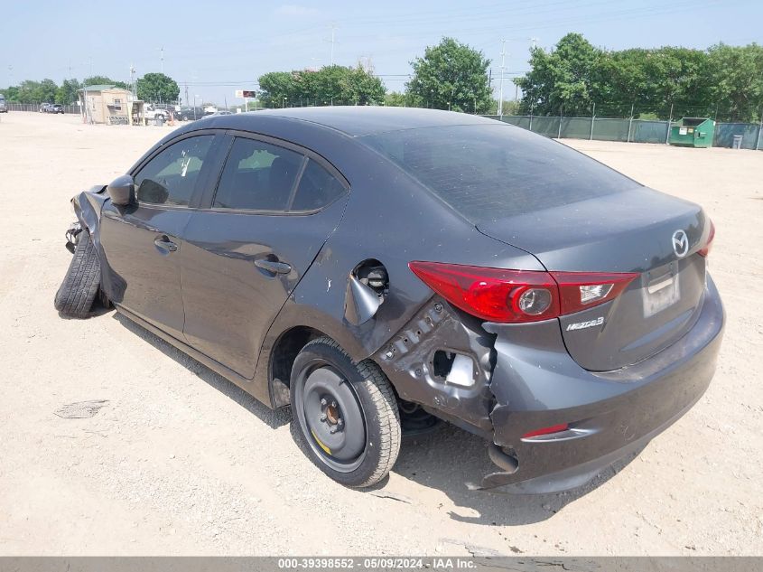 2016 Mazda Mazda3 I Sport VIN: 3MZBM1T72GM283078 Lot: 39398552