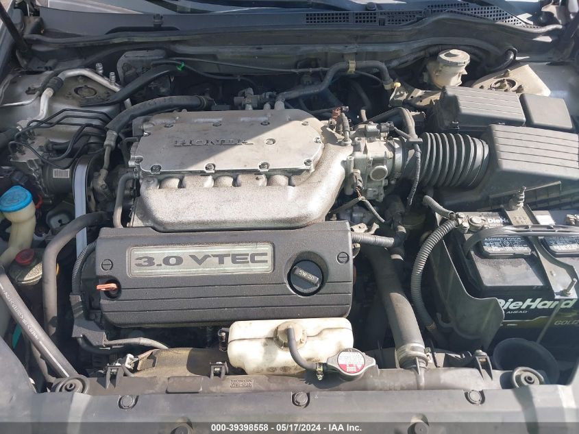 2004 Honda Accord 3.0 Ex VIN: 1HGCM665X4A010186 Lot: 39398558