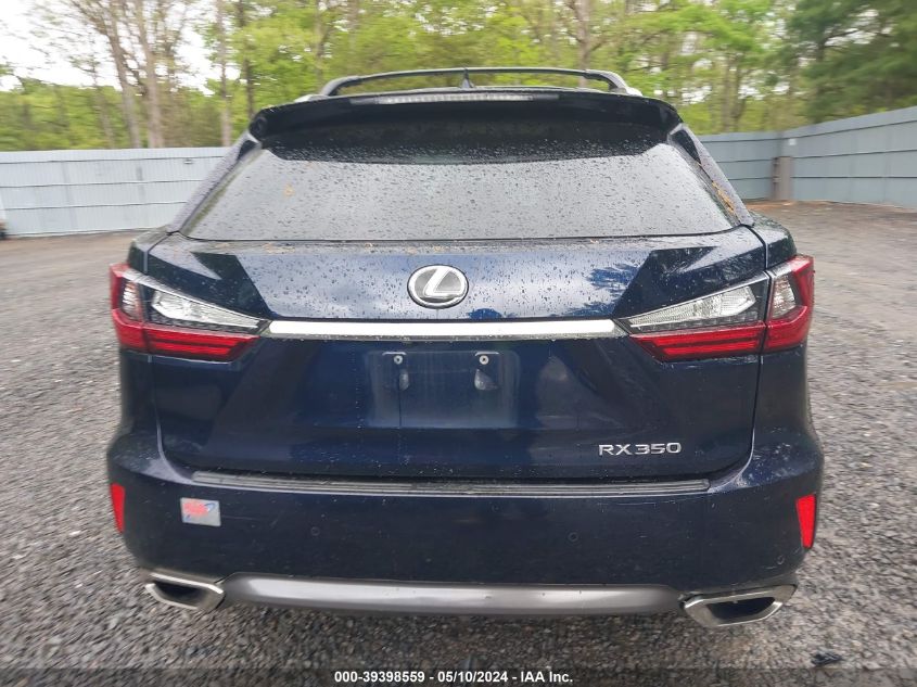 2016 Lexus Rx 350 VIN: 2T2BZMCA4GC049224 Lot: 39398559