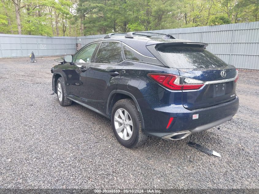 2016 Lexus Rx 350 VIN: 2T2BZMCA4GC049224 Lot: 39398559