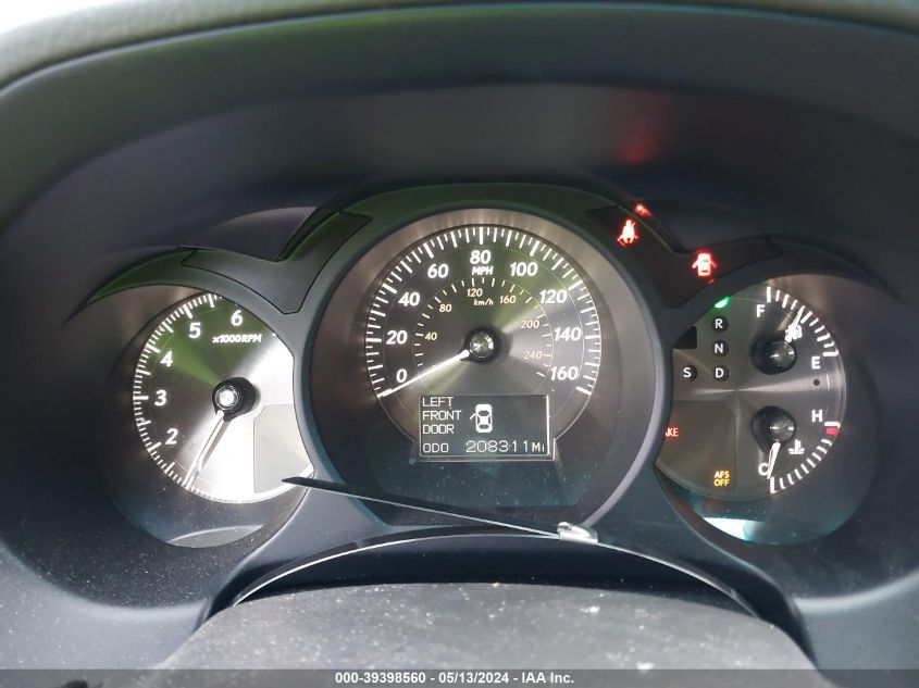 2008 Lexus Gs 350 VIN: JTHBE96S780038228 Lot: 39398560