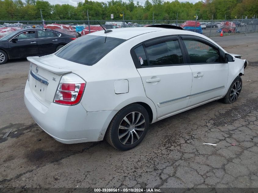 2011 Nissan Sentra 2.0Sl VIN: 3N1AB6AP4BL664159 Lot: 39398561