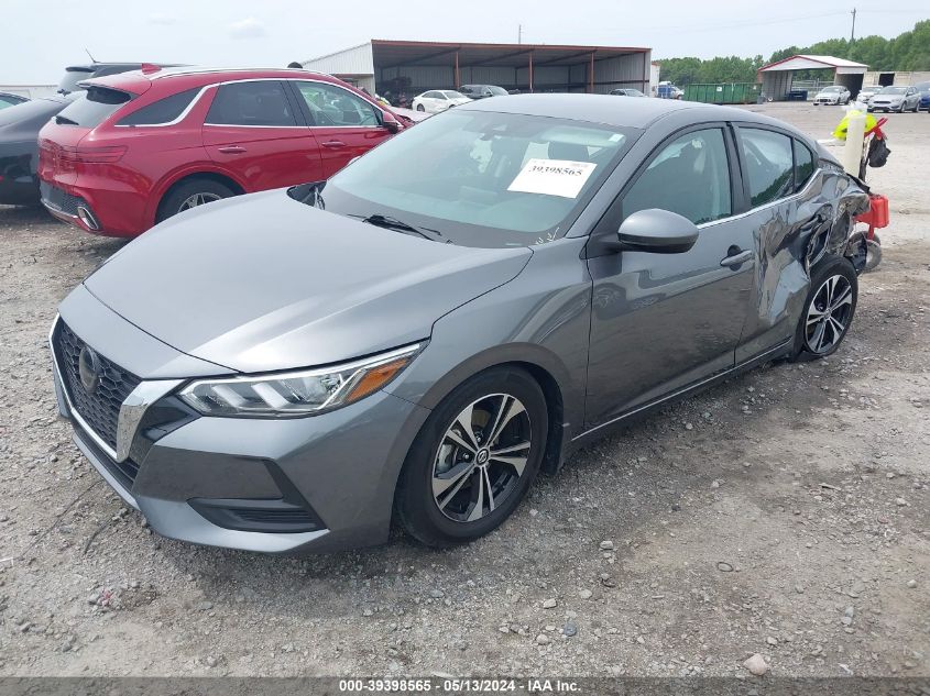 2021 Nissan Sentra Sv Xtronic Cvt VIN: 3N1AB8CV7MY285377 Lot: 39398565