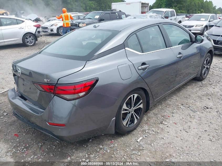 2021 Nissan Sentra Sv Xtronic Cvt VIN: 3N1AB8CV7MY285377 Lot: 39398565