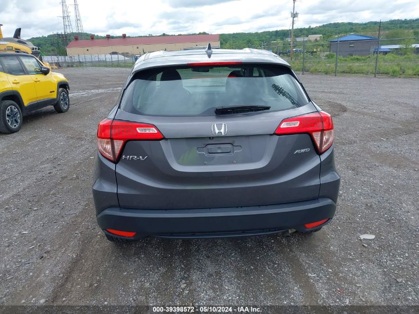 2017 Honda Hr-V Lx VIN: 3CZRU6H36HG706937 Lot: 39398572