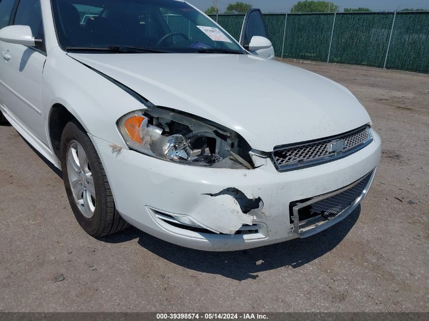 2013 Chevrolet Impala Ls VIN: 2G1WF5E3XD1265682 Lot: 39398574