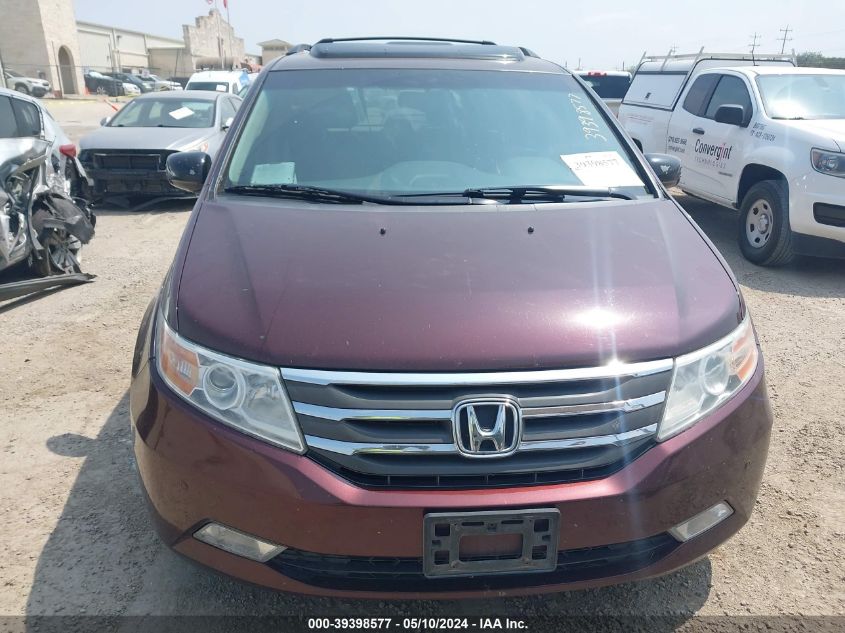 2013 Honda Odyssey Touring/Touring Elite VIN: 5FNRL5H96DB076053 Lot: 39398577