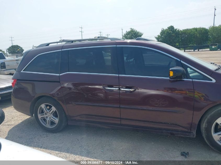 2013 Honda Odyssey Touring/Touring Elite VIN: 5FNRL5H96DB076053 Lot: 39398577