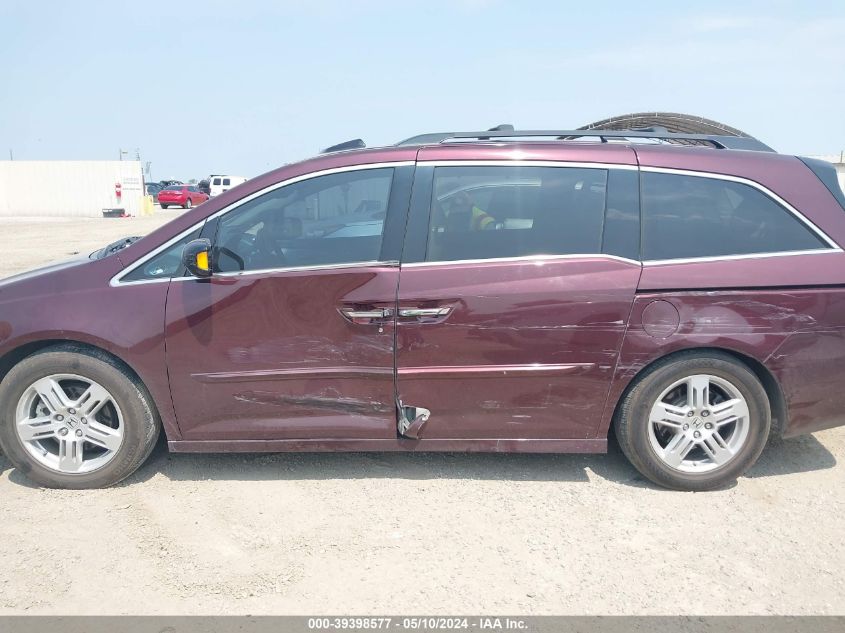2013 Honda Odyssey Touring/Touring Elite VIN: 5FNRL5H96DB076053 Lot: 39398577