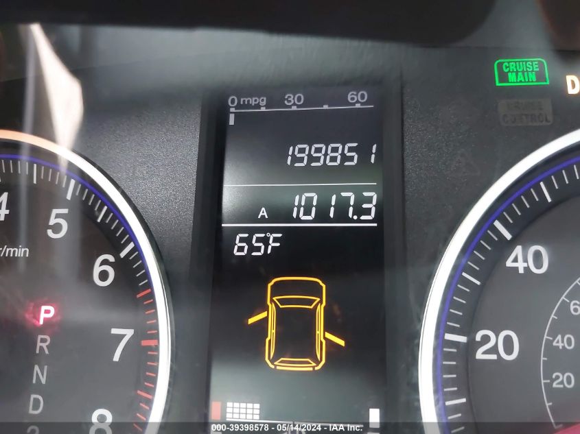 2007 Honda Cr-V Ex-L VIN: JHLRE487X7C060610 Lot: 39398578