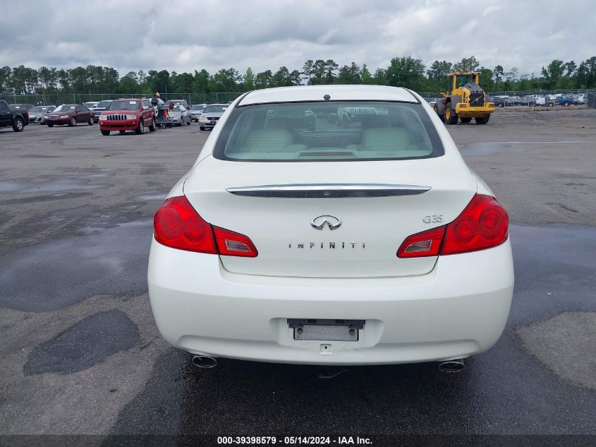 2007 Infiniti G35 Journey VIN: JNKBV61E57M713842 Lot: 39398579