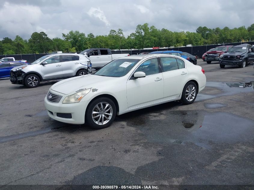 2007 Infiniti G35 Journey VIN: JNKBV61E57M713842 Lot: 39398579