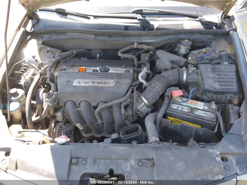 2009 Honda Accord 2.4 Lx VIN: 1HGCP26349A114243 Lot: 39398581