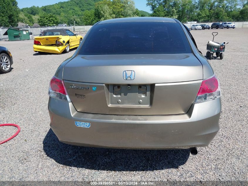 2009 Honda Accord 2.4 Lx VIN: 1HGCP26349A114243 Lot: 39398581