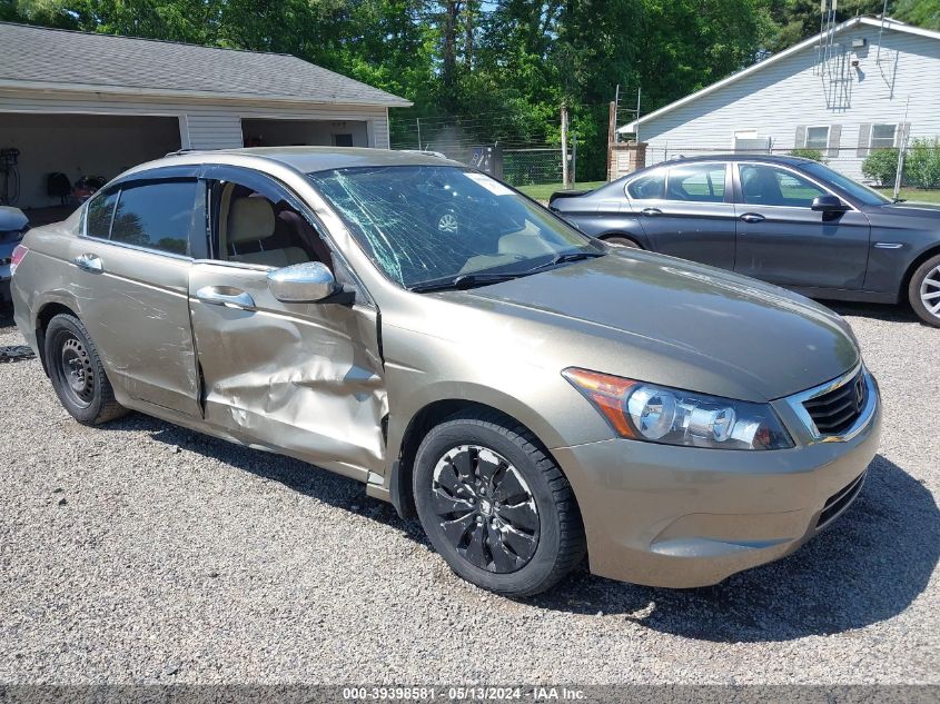 2009 Honda Accord 2.4 Lx VIN: 1HGCP26349A114243 Lot: 39398581