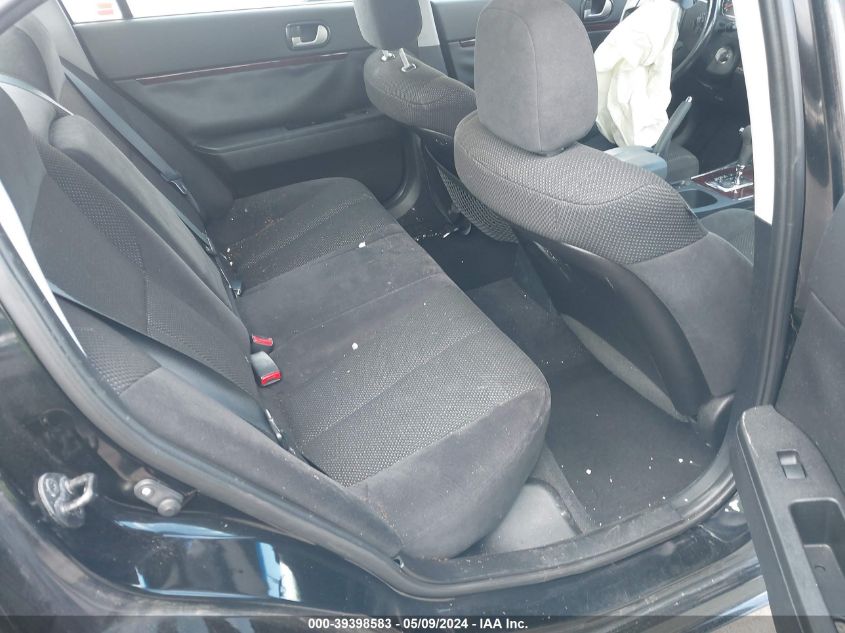 2010 Mitsubishi Galant Es/Se VIN: 4A32B3FF3AE011110 Lot: 39398583