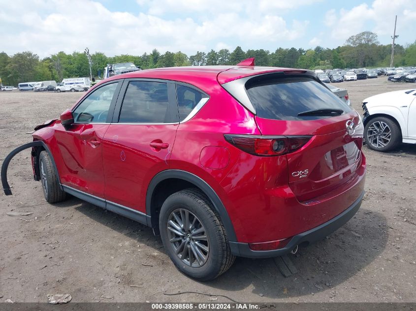 2021 Mazda Cx-5 Touring VIN: JM3KFBCM4M0330965 Lot: 39398585