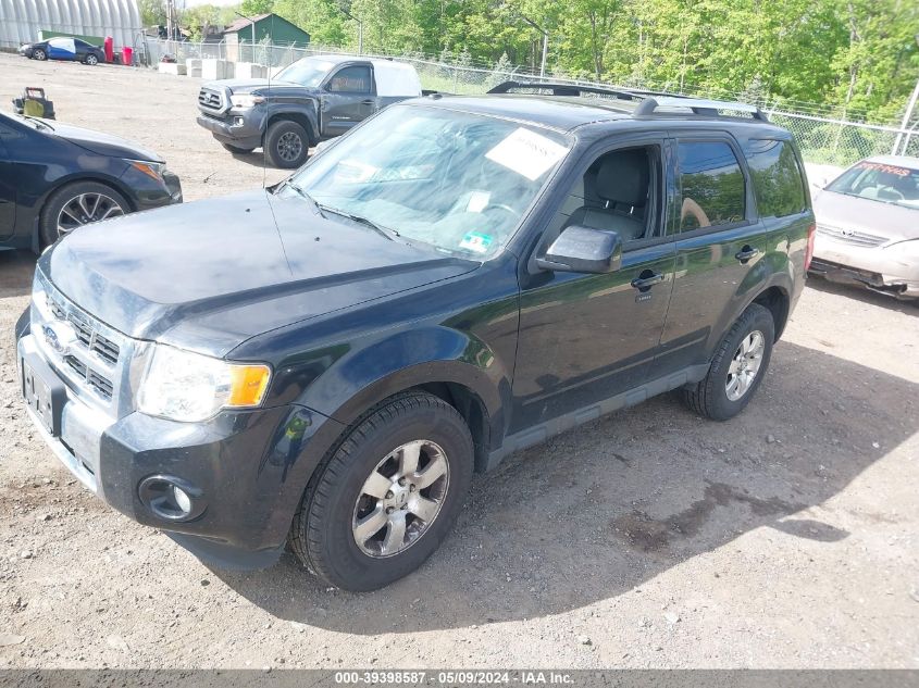 2012 Ford Escape Limited VIN: 1FMCU9E77CKC74022 Lot: 39398587