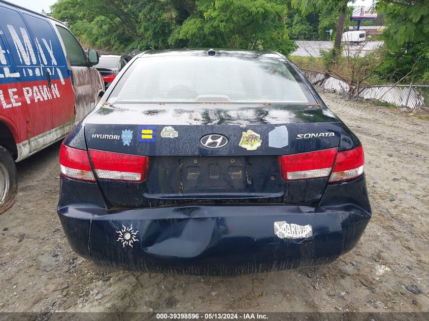 2007 Hyundai Sonata Gls VIN: 5NPET46C07H271143 Lot: 39398596