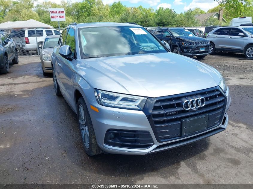 2019 Audi Q5 45 Premium VIN: WA1CNBFY2K2118463 Lot: 39398601