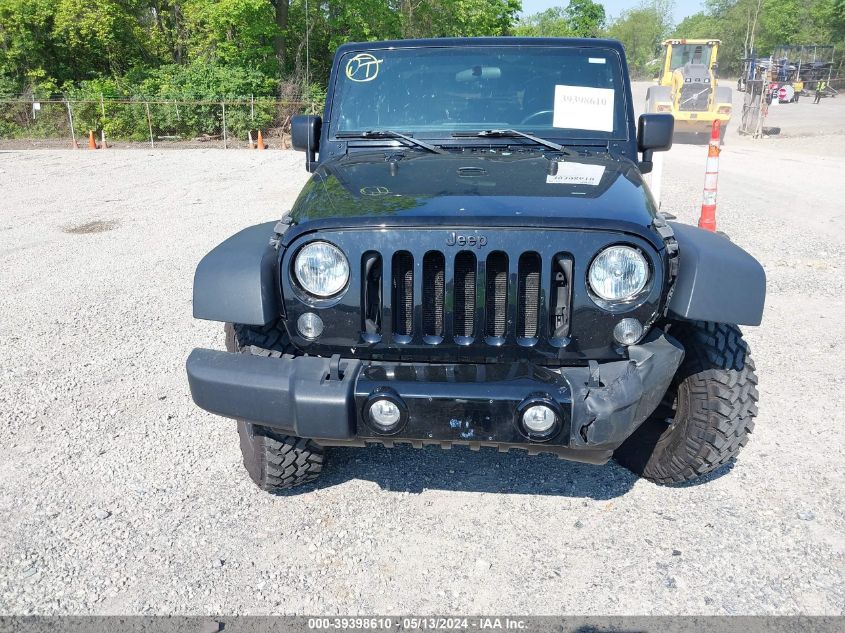 2014 Jeep Wrangler Willys Wheeler VIN: 1C4AJWAG3EL262942 Lot: 39398610