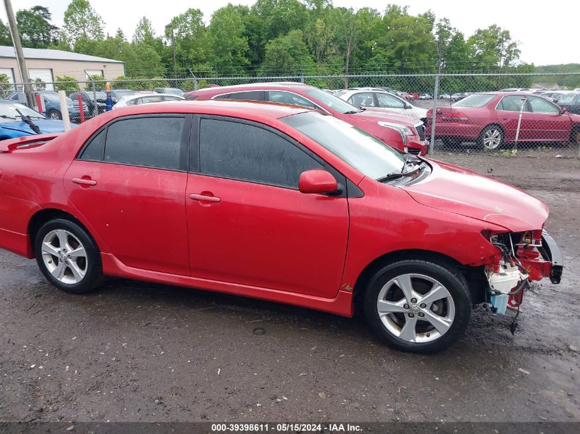 2012 Toyota Corolla S VIN: 2T1BU4EE1CC886199 Lot: 39398611