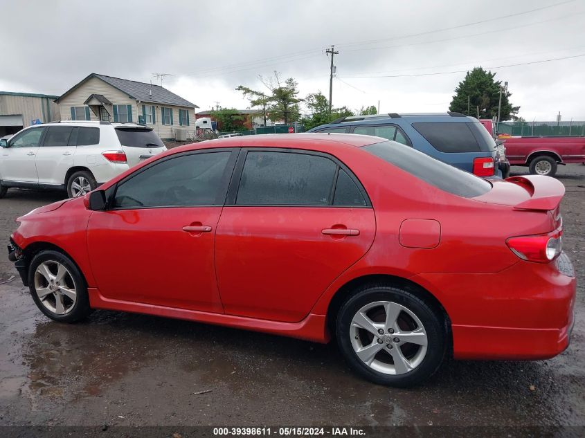 2012 Toyota Corolla S VIN: 2T1BU4EE1CC886199 Lot: 39398611