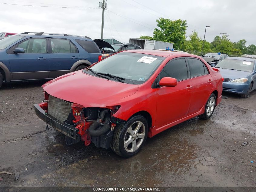 2012 Toyota Corolla S VIN: 2T1BU4EE1CC886199 Lot: 39398611