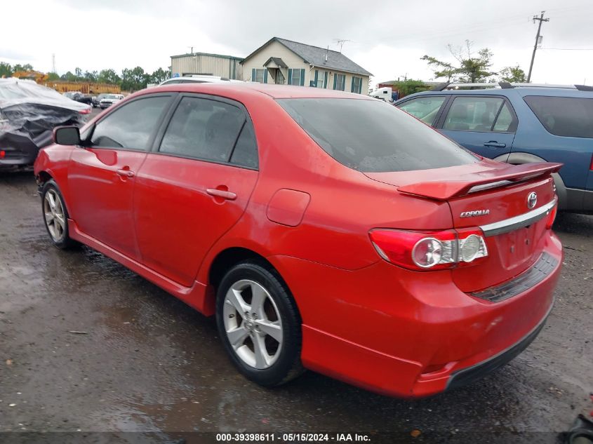 2012 Toyota Corolla S VIN: 2T1BU4EE1CC886199 Lot: 39398611