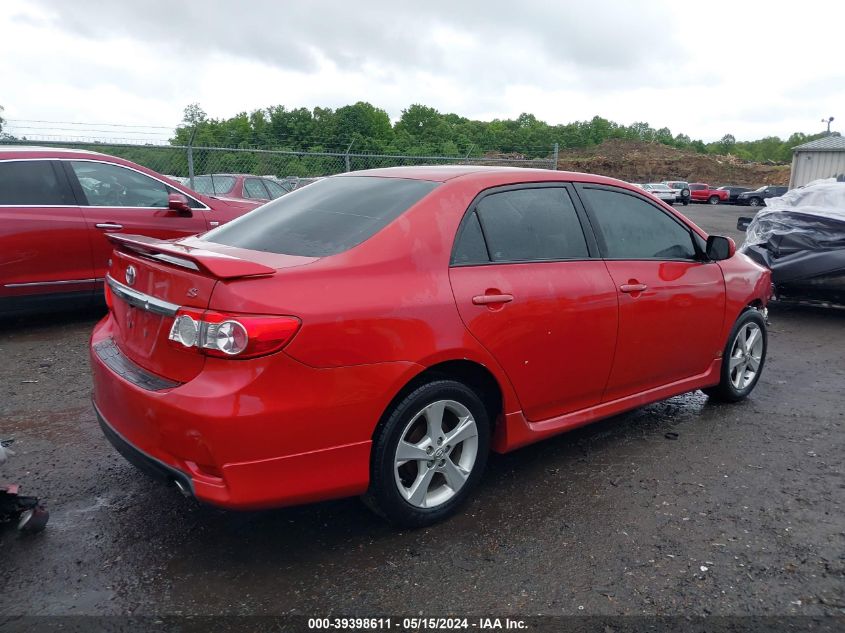 2012 Toyota Corolla S VIN: 2T1BU4EE1CC886199 Lot: 39398611