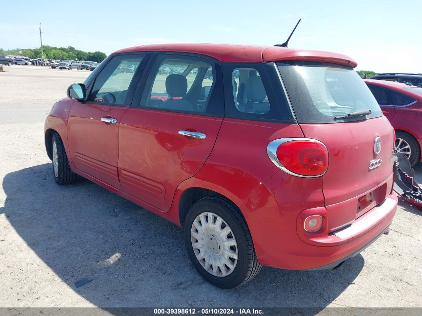 2015 Fiat 500L Pop VIN: ZFBCFAAHXFZ030569 Lot: 39398612