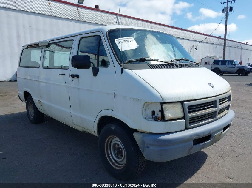 1997 Dodge Ram Van 2500 Commercial VIN: 2B7HB21XXVK597409 Lot: 39398618