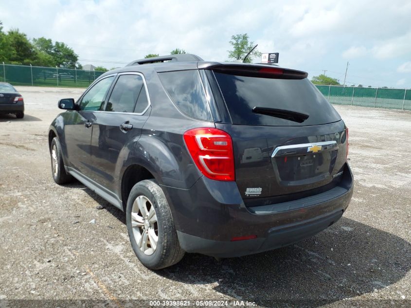 2016 Chevrolet Equinox Lt VIN: 2GNALCEK5G6301752 Lot: 39398621