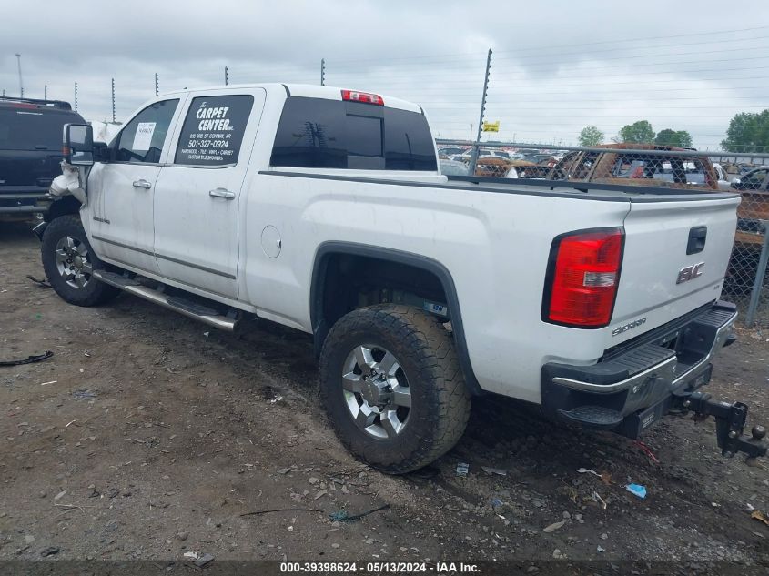 2016 GMC Sierra 3500Hd Slt VIN: 1GT42XC87GF126269 Lot: 39398624