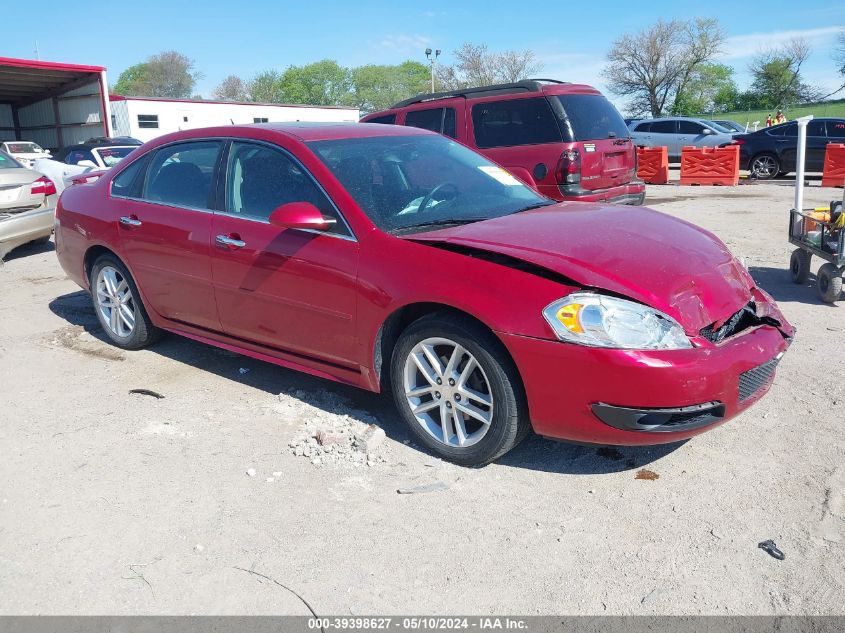 2013 Chevrolet Impala Ltz VIN: 2G1WC5E31D1122077 Lot: 39398627