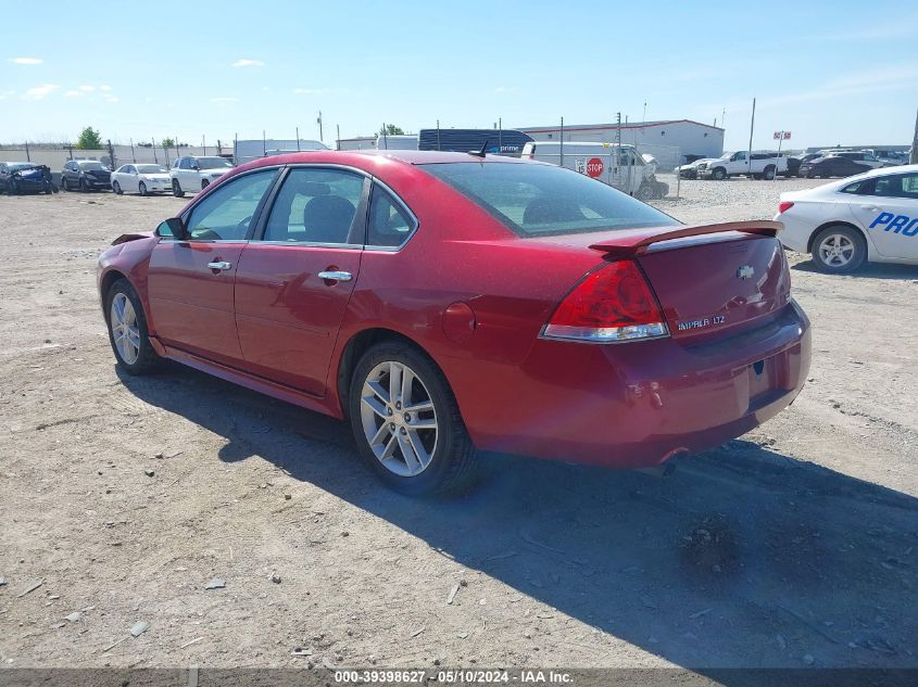 2013 Chevrolet Impala Ltz VIN: 2G1WC5E31D1122077 Lot: 39398627