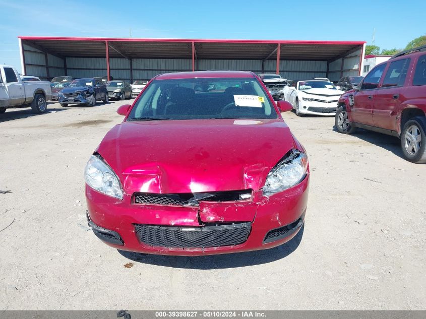 2013 Chevrolet Impala Ltz VIN: 2G1WC5E31D1122077 Lot: 39398627