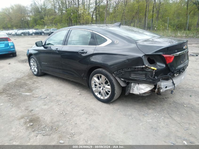 2015 Chevrolet Impala Ls VIN: 2G11Z5SL5F9178136 Lot: 39398629