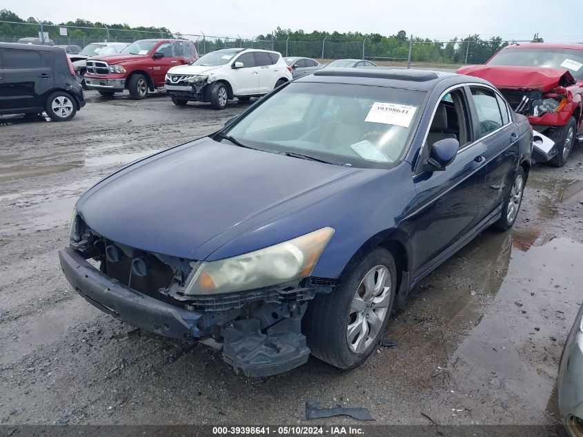 2009 Honda Accord 2.4 Ex-L VIN: 1HGCP268X9A011405 Lot: 39398641