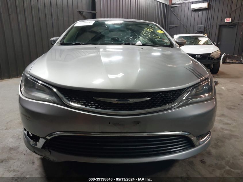 2015 Chrysler 200 Limited VIN: 1C3CCCAB8FN692059 Lot: 39398643