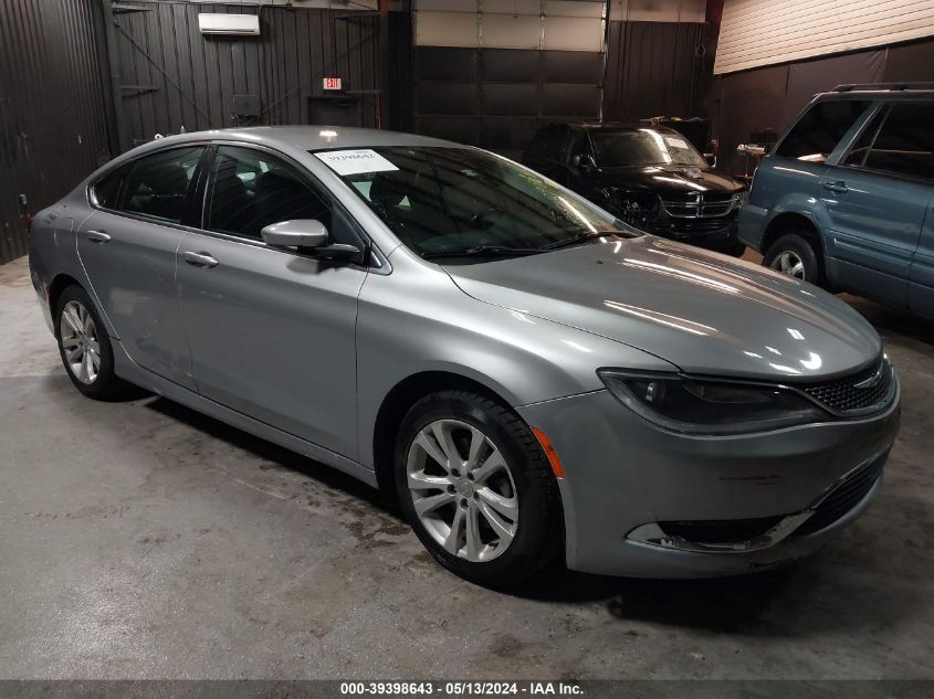 2015 Chrysler 200 Limited VIN: 1C3CCCAB8FN692059 Lot: 39398643