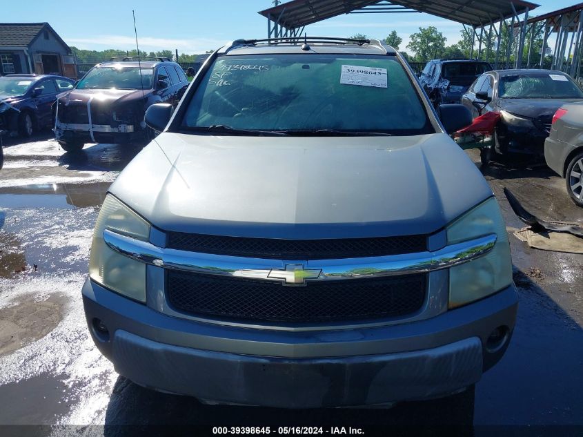 2005 Chevrolet Equinox Lt VIN: 2CNDL73F056108341 Lot: 39398645