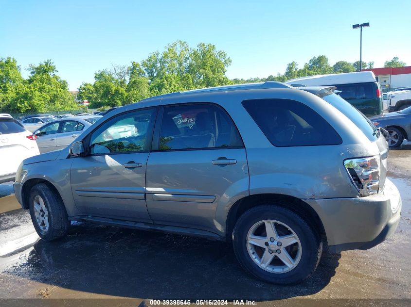 2005 Chevrolet Equinox Lt VIN: 2CNDL73F056108341 Lot: 39398645