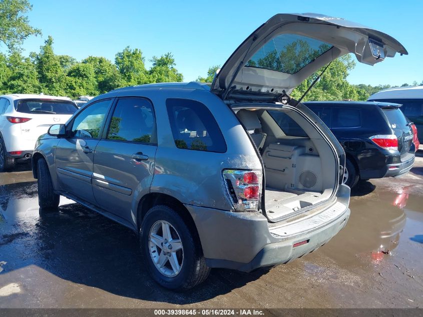 2005 Chevrolet Equinox Lt VIN: 2CNDL73F056108341 Lot: 39398645