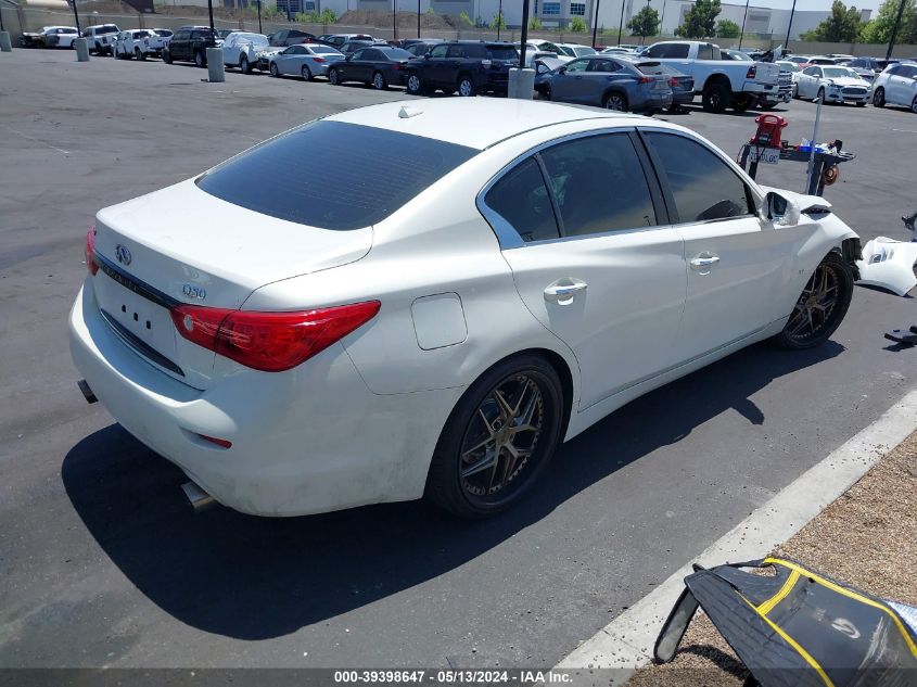 2015 Infiniti Q50 Premium VIN: JN1BV7AP4FM345695 Lot: 39398647